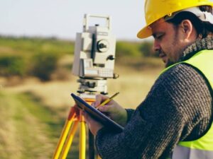 Property line survey showing boundaries and setbacks for a zoning variance application in Pembroke Pines Florida 
